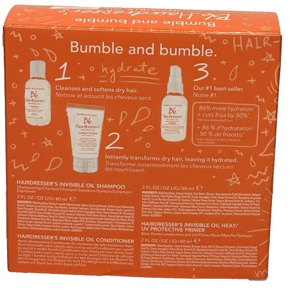 Bumble and Bumble Bb Hairdresser's Invisible Oil Shampoo Conditioner Primer Set - Picture 6 of 11